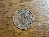 Oklahoma 5 Cent Consumers Tax Coin