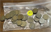 25 Indian Head Cents