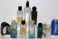 9 Hermes Perfume Bottles - Some Product Remains