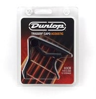 2 PCS DUNLOP TRIGGER CAPO ACOUSTIC 83CB FOR 6 AND