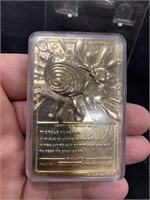 Pokemon Gold Bar Card In Case