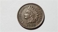 1902 Indian Head Cent Penny High Grade