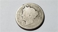 1886 Liberty V Nickel Rare Date
