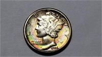 1926 S Mercury Dime Extremely High Grade Toned