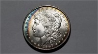 1887 Morgan Silver Dollar Uncirculated Toned