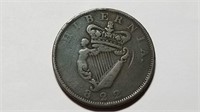 1822 Hibernia Large Cent
