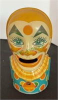 Vintage clown bank, made by  J Chen and Co