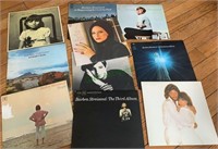 10 record albums - all are Barbra Streisand albums