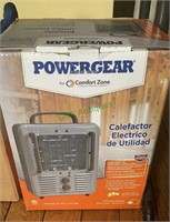 Power gear electric utility heater - like new in