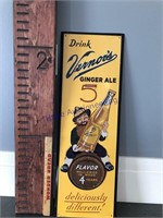 VERNOR'S GINGER ALE TIN SIGN