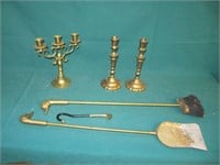 Brass Lot / Candle Sticks