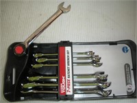 Hyper Metric Ratcheting Wrench Set