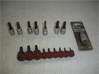 3/8 & 1/4 Drive Hex & Torx Bits