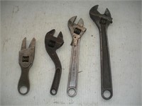 Adjustable Wrenches 6,7, 10 & 12 Inches