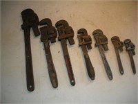Pipe Wrenches 8, 10 ,14 & 18