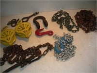 Pulleys, Hooks & Chains
