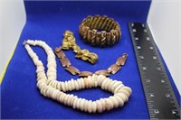 Lot of Copper & Shell Jewelry