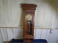 William Gilbert Regulator Clock orig. Paper Dial