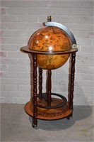 DECORATIVE WORLD GLOBE FLOOR MODEL