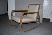 CONTEMPORARY MID CENTURY STYLE ROCKING CHAIR