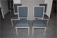 SET OF 4 CONTEMPORARY DINNING CHAIRS