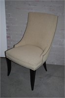UPHOLSTERED STUDDED SIDE CHAIR