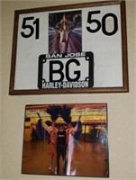 2 Pc Wall Decor - 51-50, Showgirl Picture