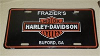 Fraziers Harley Davidson Novelty License Plate