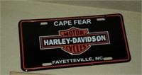 Fayetteville Novelty License Plate
