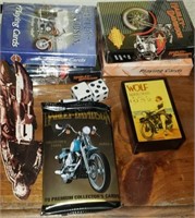 Harley Davison Playing Cards, Collector Cards, Etc