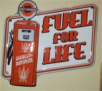 Harley- Davidson Fuel For Life Sign