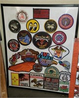 Framed Motorcycle Patches