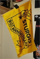 Small Yellow Sturgis Flag