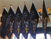 Small Black Eagel Chapter Flags