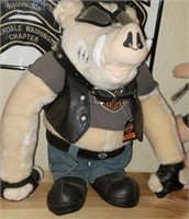 Plush Harley Tough Guy Pig
