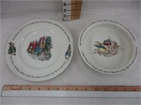 Wedgewood "Peter Rabbit" Bowl & Plate