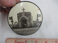 "Grotto at Dickeyville, WIS" Pocket Mirror