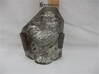 6"T Metal Chicken Candy Mold