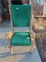 Oversized Green Chair