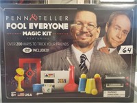 1 Penn & Teller Magic Kit (New) w/dvd