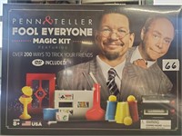 1 Penn & Teller Magic Kit (New) w/dvd