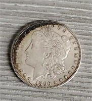 1896-P Morgan Dollar: XF