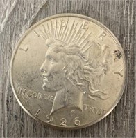 1926 S Peace Dollar