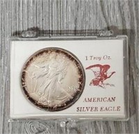 1987 American Silver Eagle Round #1