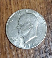 1971 Silver Eisenhower: 40% Silver