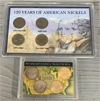 120 Years of Nickels & Westward Journey Set
