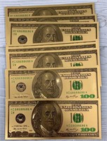 (10) EGP Franklin $100 Tribute Notes