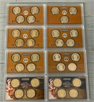 (8) Presidential Proof Sets
