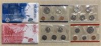 1999 U.S. Mint UNC. P&D Coin Sets