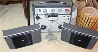 SONY - TC200 REEL TO REEL TAPE DECK WITH SPEAKERS